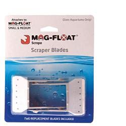Gulfst Mag-Float Scrape Scraper Blades for Small & Medium Aquariums (2 Count)