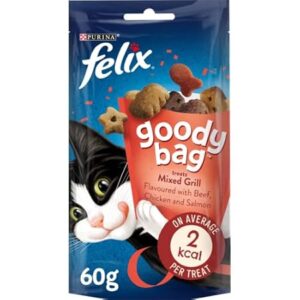 Felix Goody Bag Cat Treats Mixed Grill 60g 8 pack