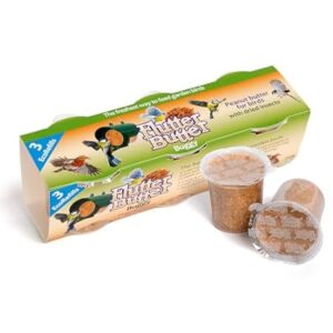 Peanut Butter for Birds Buggy Flutter Butter 3 Pack