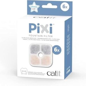 Catit PIXI fountain filter 6 pack