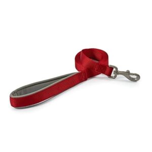 "Ancol Heritage Nylon Lead Red 1m X 25mm Sz 7-9 – Durable and Comfortable Dog Lead"