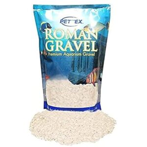 Pettex Roman Gravel 2kg Natural Alpine White aquarium substrate