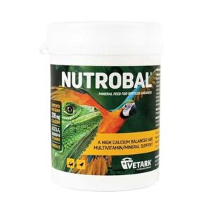 Nutrobal Calcium & Vitamin D3 Supplement for Birds and Reptiles