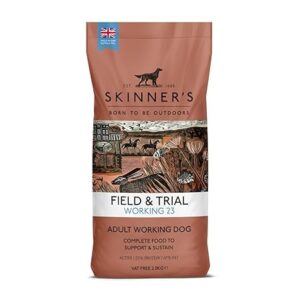working dog food beef - Skinners Field & Trial Working 23 2.5kg complete dry adult dog food