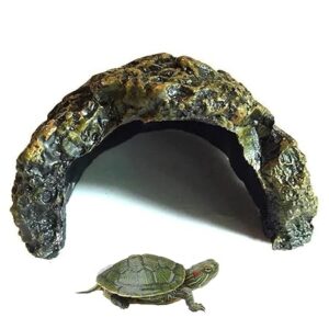 Reptile Habitat Turtle Hideout for Fish, Reptiles, Amphibians, and Small Animals