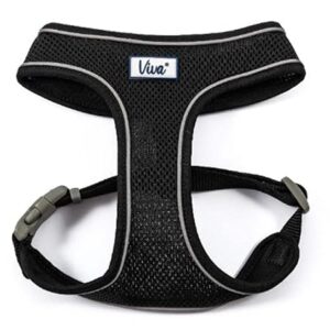 Ancol Viva Medium Dog Harness, Breathable Mesh Nylon, Adjustable for Comfort