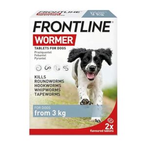 FRONTLINE Wormer for Dogs 2 Tablets pack