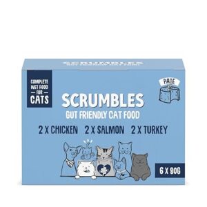 Scrumbles Wet Cat Pate Classic Selection 6 x 80g