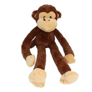MULTIPET Swingin Safari Monkey Dog Toy, 22-Inch, with Squeakers