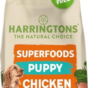 Harringtons Grain Free Puppy Dry Dog Food 1.7kg Pack of 4