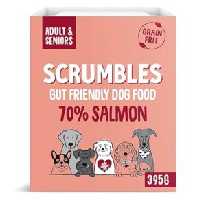 Scrumbles Salmon Dog Food Grain Free 7x395g – Natural Wet Dog Food