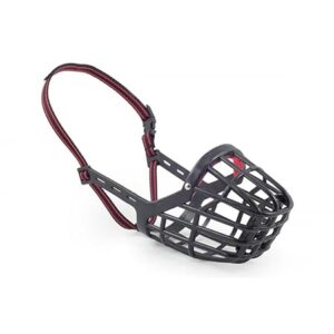 Ancol Plastic Muzzle Size 7 - 28x9.5cm, Clear