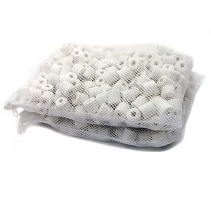 Aquarium Filter Media 2 lb ceramic rings