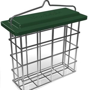 Peckish Suet Cake Feeder green all weather