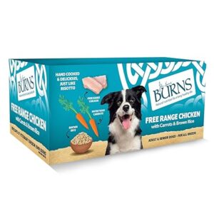 Burns Organic Chicken Wet Dog Food 12 x 150g adult senior
