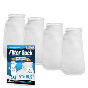 200 Micron Filter Socks for Aquarium Filtration