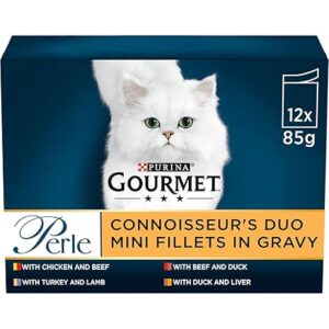 Gourmet Perle Connoisseur's Duo - Premium Pet Food Pack of 4