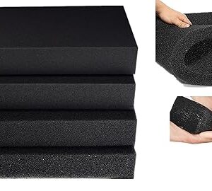 SHUNTING Filter Foam Sponge for Aquarium - 19.6"x19.6"x1.57"