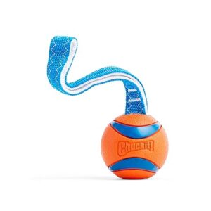 Chuckit Ultra Tug Dog Toy Large Rubber Ball Fetch Tug