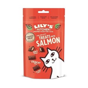 Lily’s Kitchen Salmon Cat Treats Grain-Free 10x60g