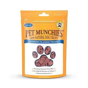 Pet Munchies Venison Beef Liver Dog Training Treats 50g