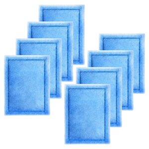 "Yonice 8-Piece Aquarium Filter Cartridge for Aqua-Tech 10-20 Gallon Power Filters"