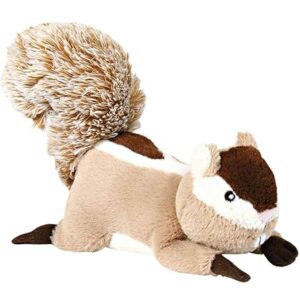 Plush Squeaky Squirrel Dog Toy (24 cm) - Fun and interactive dog toy with squeaker.