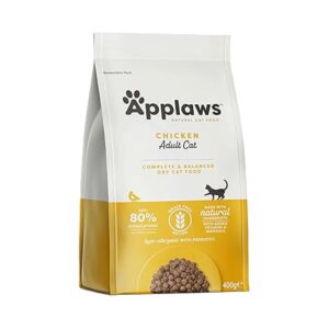 "Applaws Complete and Grain-Free Dry Cat Food – Adult Chicken – 400g"