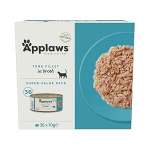 Applaws Tuna Cat Food 70g 36 Pack Natural Wet Cat Food