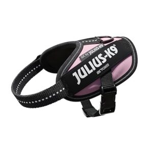 IDC Powerharness Baby 2 - Julius-K9 pink small dog harness size Baby 2