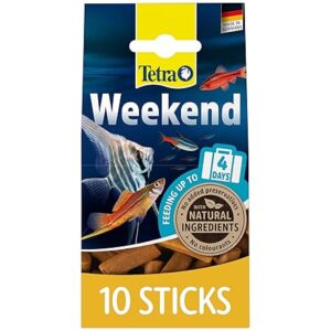 Weekend fish food sticks 10 pack Tetra holiday feeding sticks for aquarium fish