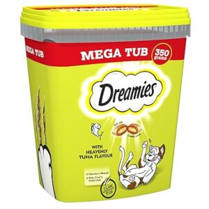 Dreamies Cat Treats - Delicious Tuna Flavour (2 x 350g)