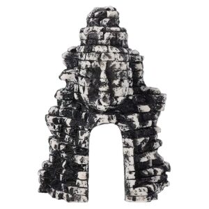 Aquarium Buddha Statue – Balacoo Resin Fish Tank Decor with Hideout Cave