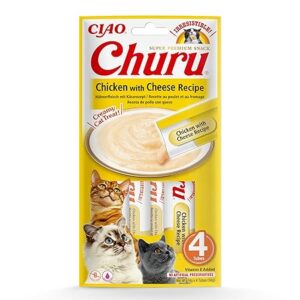 Ciao Churu Chicken Cheese Sticks 4x14g creamy cat treat