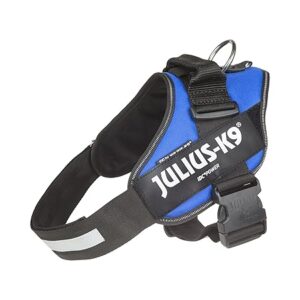 Adjustable Dog Harness IDC Powerharness Size L/1 Blue