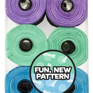 Bags On Board dog poo bags – 140 strong, leak-proof fashion dog waste bags for easy cleanup