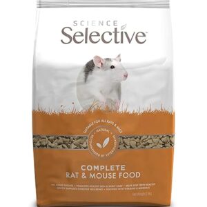 Rat and mouse food 1.5kg Supreme Science Selective complete diet for pet rats and mice