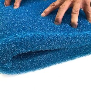 ViaAqua Aquarium Bio Sponge Filter Media Pad in a fish tank setup