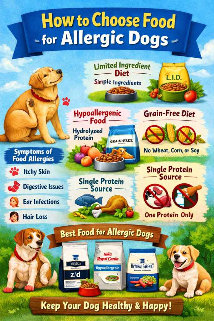 How to Choose Food for Allergic Dogs: A Complete Guide