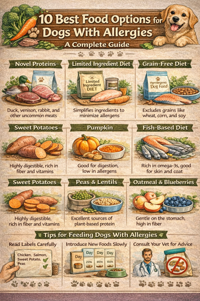 10 Best Food Options for Dogs With Allergies: A Complete Guide