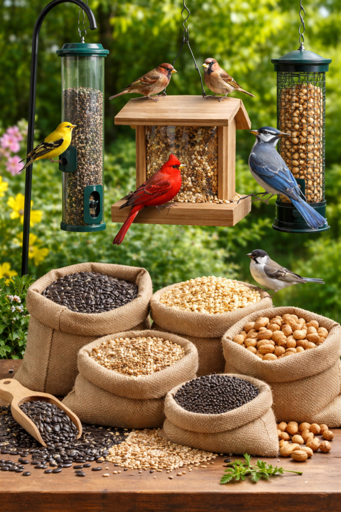 Best Seeds for Birds for Wild and Backyard Birds 12