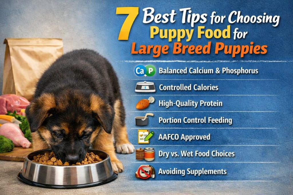 Best Puppy Food for Large Breed Puppies: Complete Guide