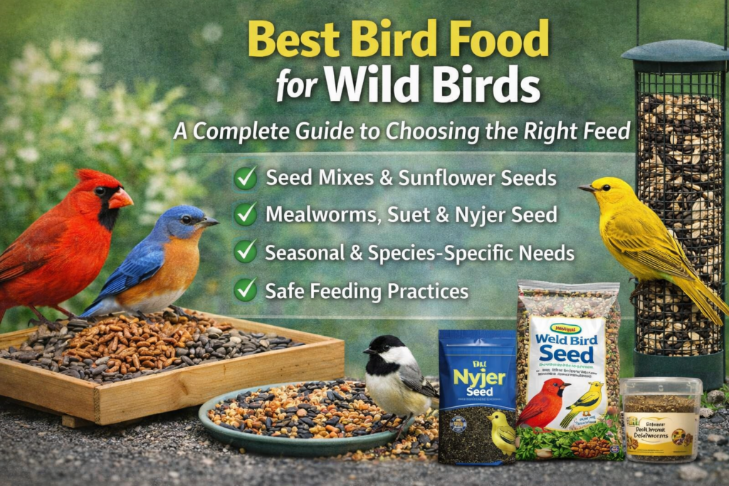 “Best Bird Food for Wild Birds: A Complete Guide to Choosing the Right Feed